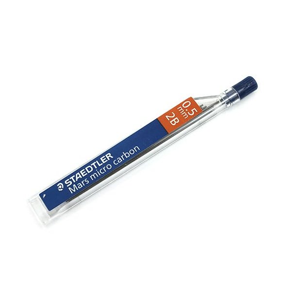 STAEDTLER miner 0,5 mm - r�r med 12 stk - 1342615